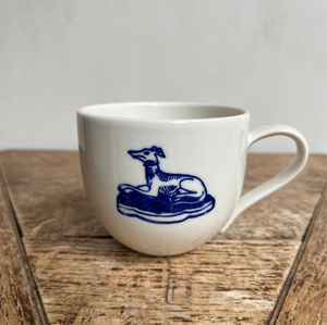 John Julian Porcelain Simple Mug with Hound