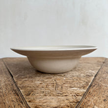 Load image into Gallery viewer, John Julian Classical Stoneware Clover Green Linen Stripe Deep Bowls
