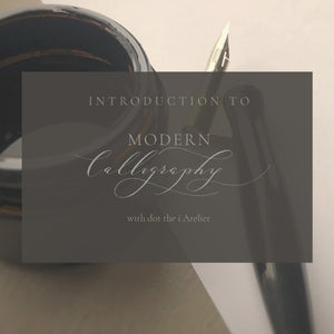 Introduction to Modern Calligraphy | 26th November 2022
